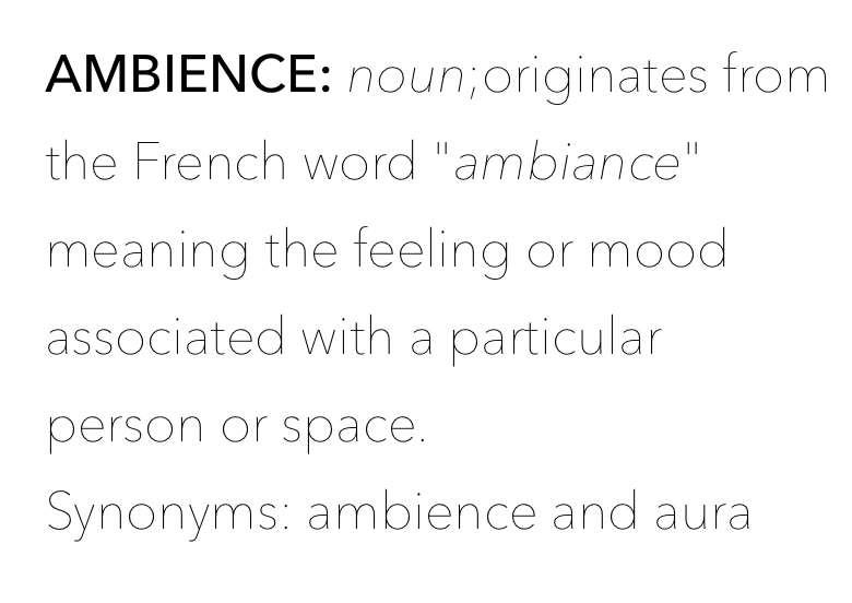 ambience-definition