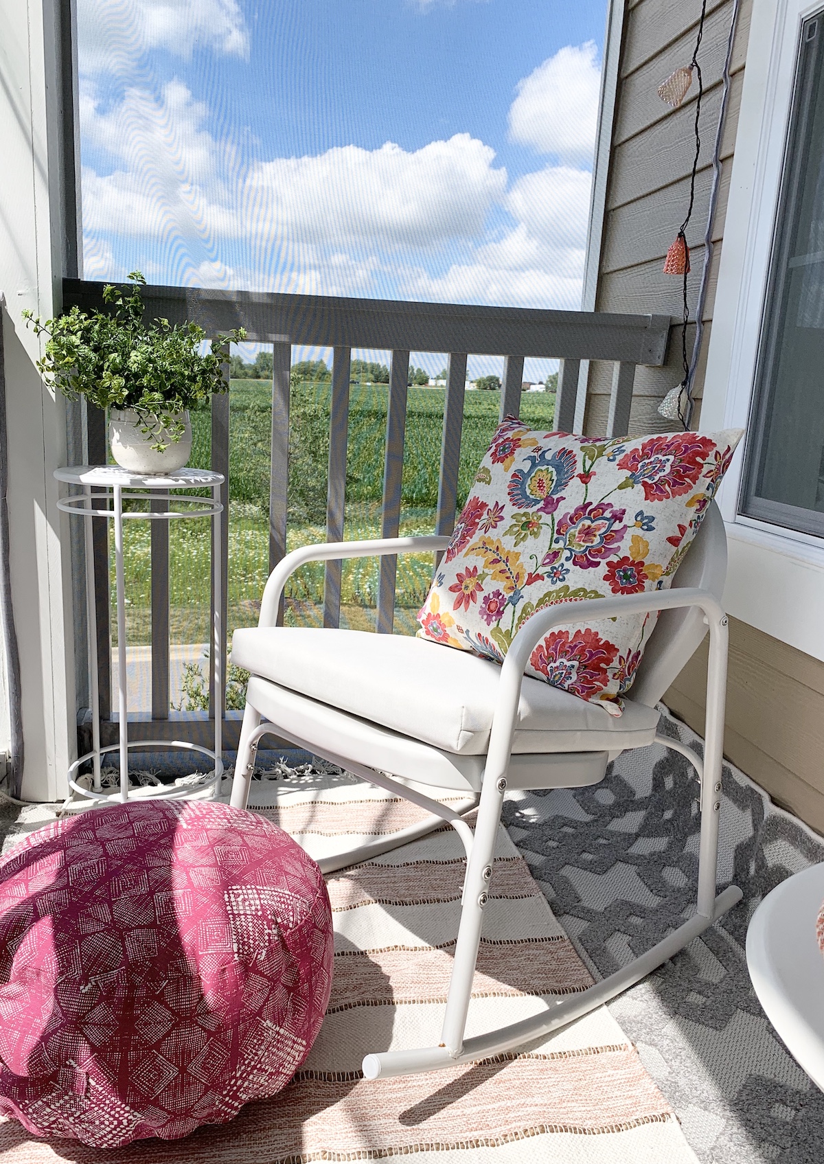 Small Balcony Patio Decor