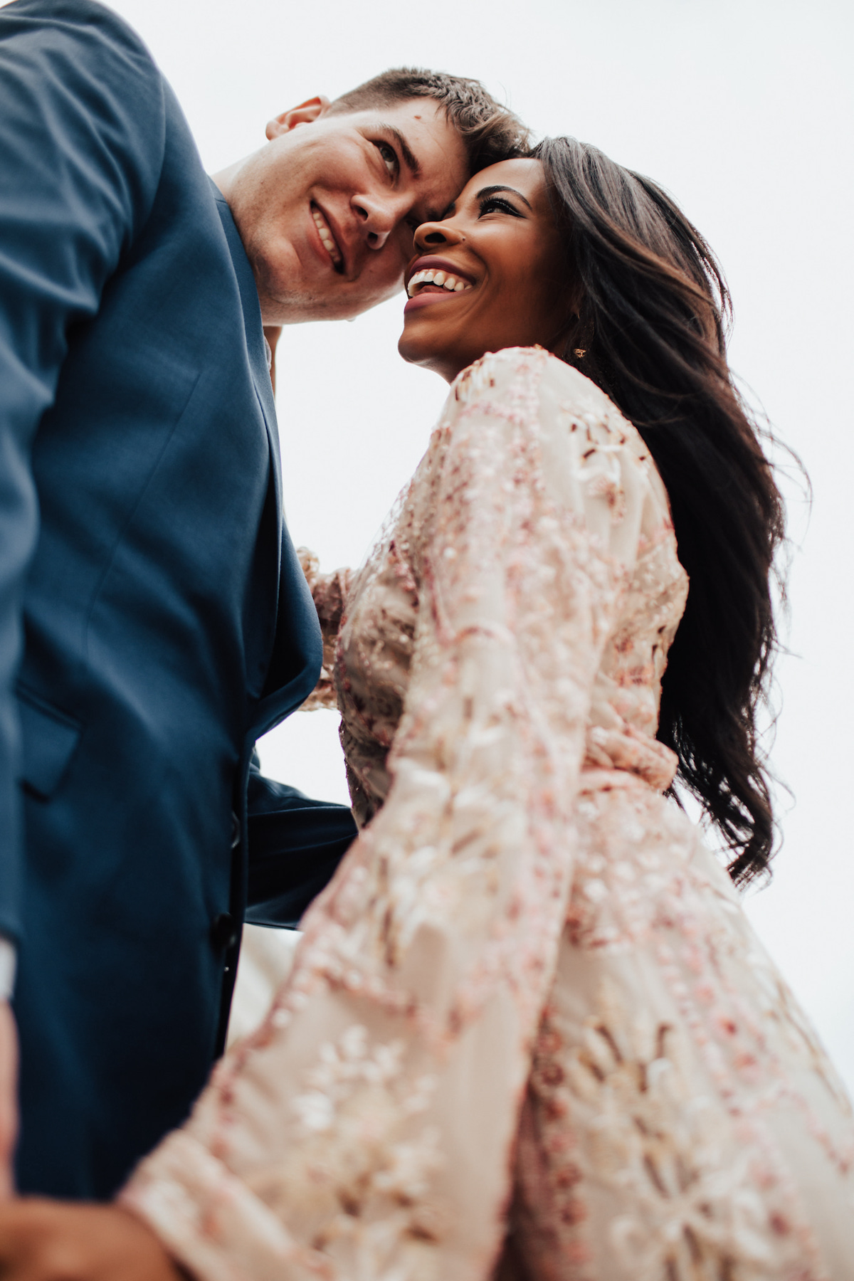 Chicago Engagement Photo Pose